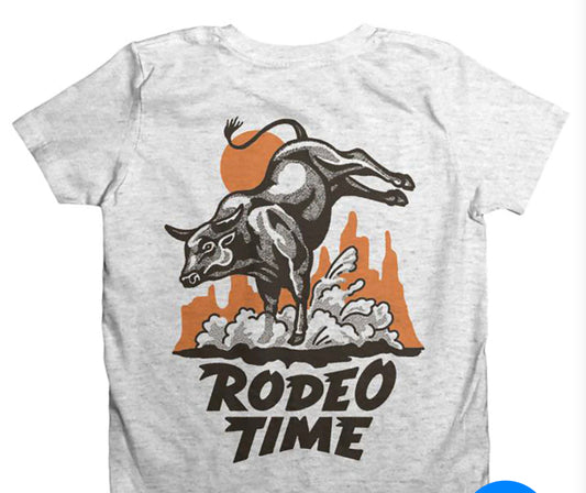 Rodeo time rope kids