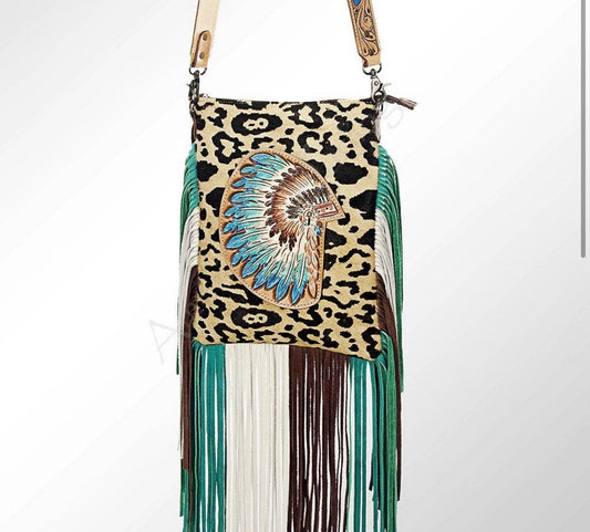 Gypsy fringe purse