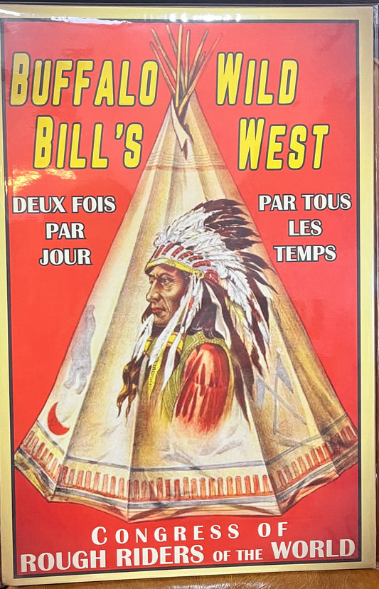 Buffalo bill Wild West poster